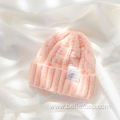 Warm Wool Embroidery Knitted Beanie Hats